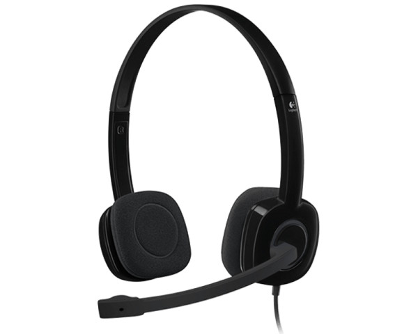 LOGITECH H151 Stereo Headset single jack slušalice sa mikrofonom crne (ZVU01358)