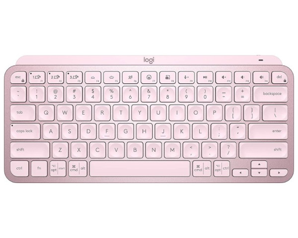 LOGITECH MX Keys Mini Wireless Illuminated tastatura roze US (TAS01180)