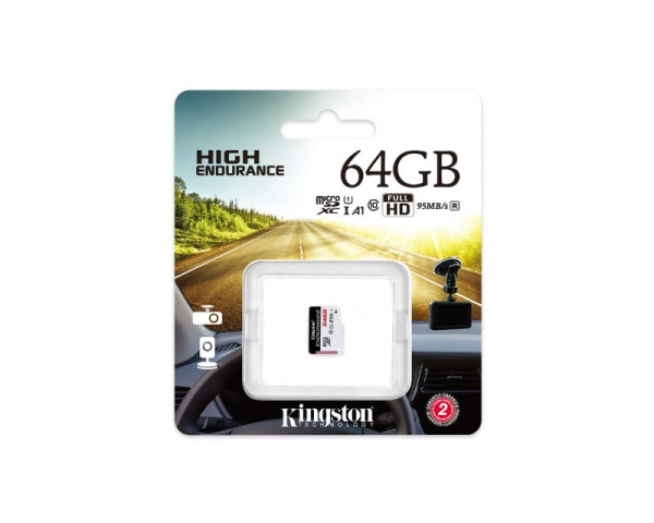 KINGSTON Memorijska kartica UHS-I microSDXC 64GB C10 A1 Endurance SDCE64GB (KAR00525)