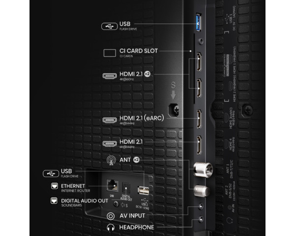 HISENSE 100 inča 100E7Q PRO QLED 4K UHD Smart TV (TVZ02836)