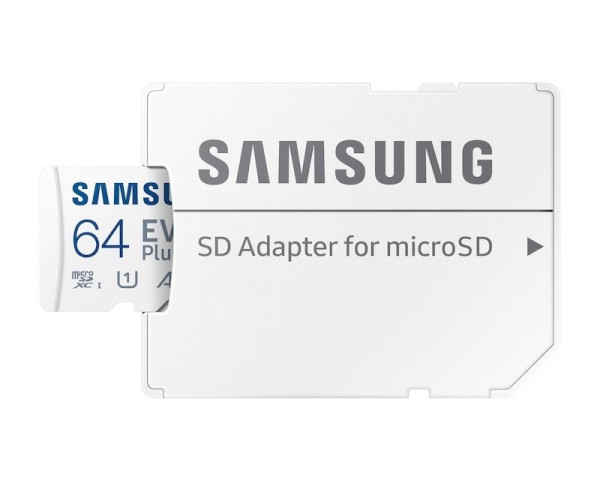 SAMSUNG Memorijska kartica EVO PLUS MicroSD Card 64GB + Adapter MB-MC64SA (KAR00695)