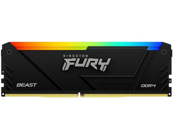 KINGSTON DIMM DDR4 64GB (2x32GB kit) 3600MTs KF436C18BB2AK264 Fury Beast Black RGB (MEM02474)