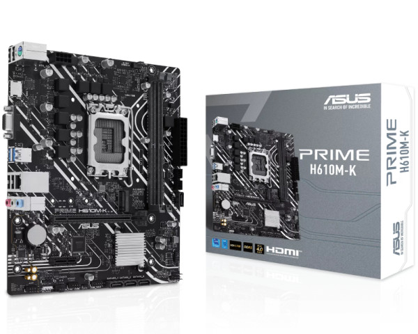 ASUS PRIME H610M-K matična ploča(PLO03547)