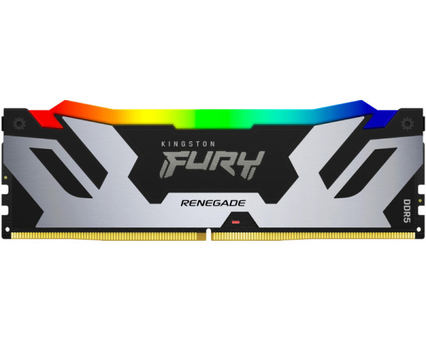 KINGSTON DIMM DDR5 16GB 7600MTs KF576C38RSA-16 FURY Renegade Silver RGB XMP (MEM02492)