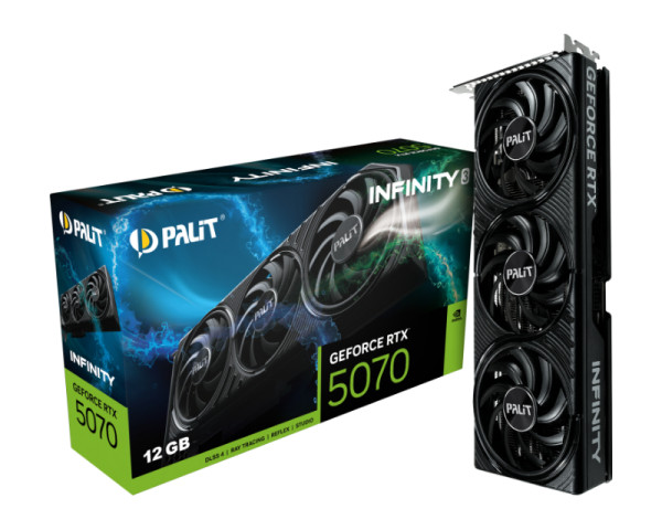 PALIT nVidia GeForce RTX 5070 12GB 192bit RTX 5070 Infinity 3 grafička karta(VGA02980)