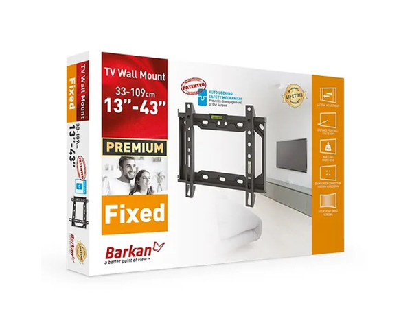BARKAN E202+.B LCD TV zidni nosač do 43 inča (TVZ01348)