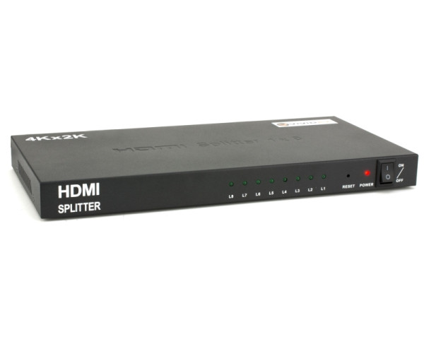 E-GREEN HDMI spliter 8x out 1x in 1080P (AVU00327)