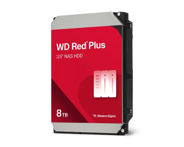 WD 8TB 3.5 inča SATA III 256MB IntelliPower WD80EFPX Red Plus hard disk(HDD04111)