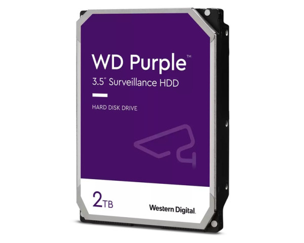 WD 2TB 3.5 inča SATA III 64MB WD23PURZ Purple hard disk(HDD03891)