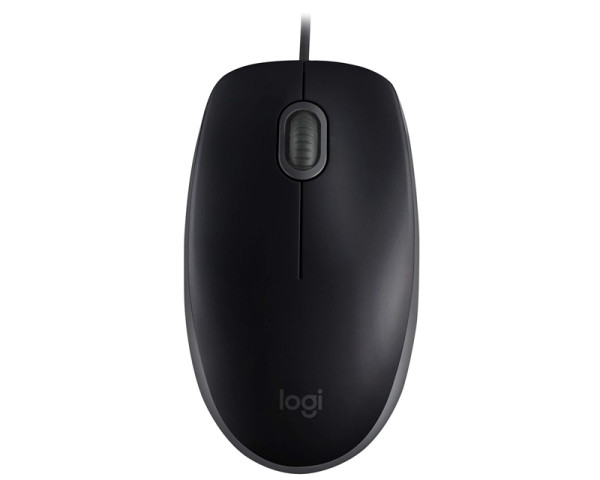 LOGITECH B110 Silent Optical OEM USB crni miš (MIS01320)