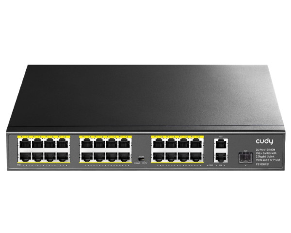 CUDY FS1026PS1 PoE+ 26port switch (LAN02657)