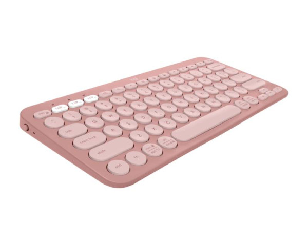 LOGITECH Pebble2 Wireless Combo US tastatura i miš roze (TAS01297)