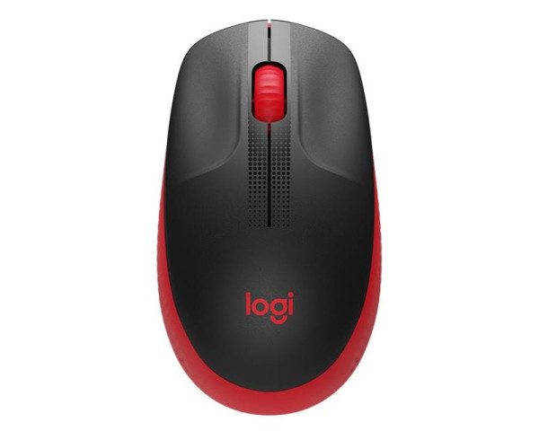 LOGITECH M190 Full-Size Wireless crveni miš (MIS01538)
