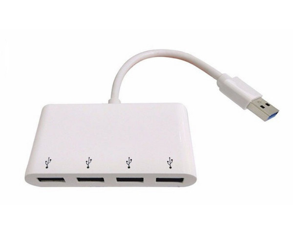 E-GREEN USB 2.0 HUB 4port beli (KON00307)