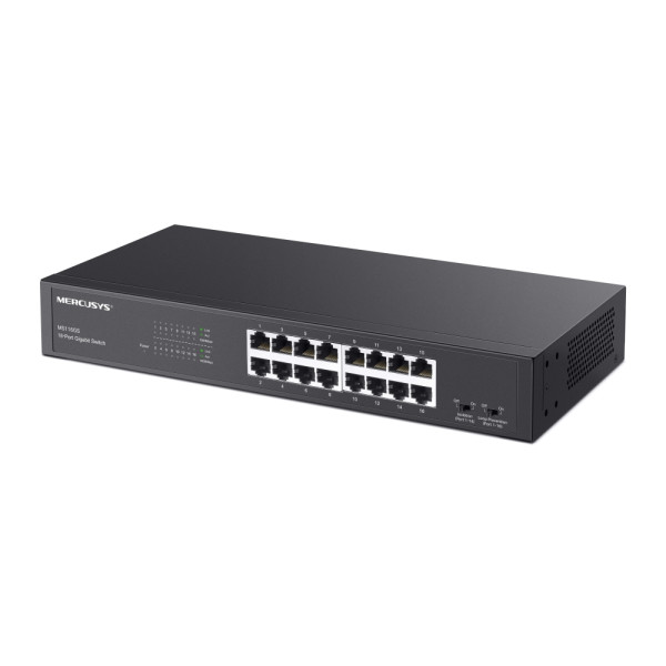 MERCUSYS MS116GS(UN) 16-Port Gigabit DesktopRackmount Switch (LAN04870)