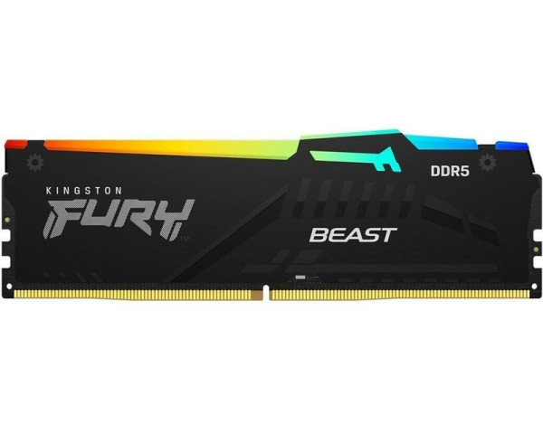 KINGSTON DIMM DDR5 16GB 6800MTs KF568C34BBEA-16 FURY Beast Black RGB EXPO (MEM02578)