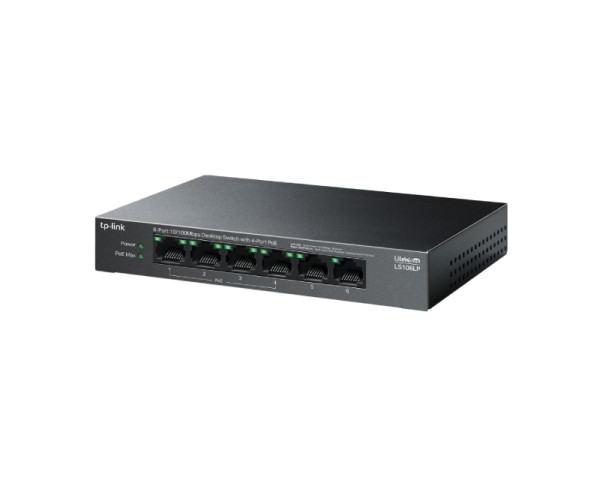 TP-LINK_ LS106LP(UN) 6-port 10100mbps Desktop switch (LAN04548)