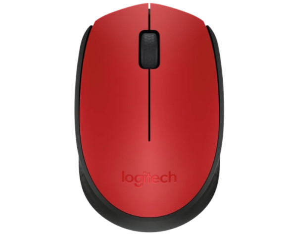 LOGITECH M171 Wireless crveni miš (MIS01104)