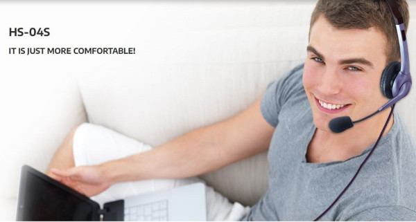 GENIUS HS-04S slušalice sa mikrofonom (ZVU00648)