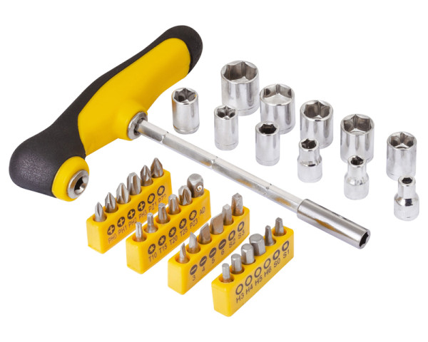 FIELDMANN FDS 1017-37R Set bitova sa T odvijačem (ALA00336)