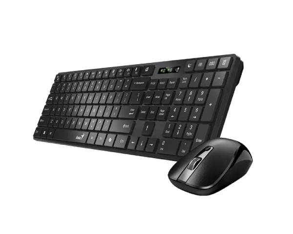 GENIUS SlimStar 8250 Wireless USB YU crna tastatura+ miš (TAS01519)