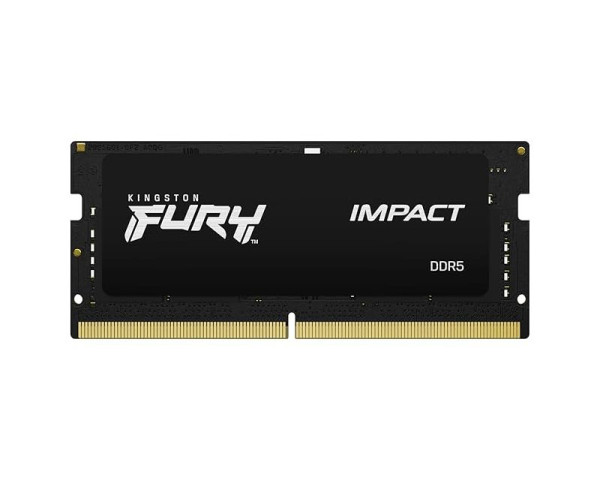 KINGSTON SODIMM DDR5 16GB 6000MTs KF560S38IB-16 FURY Impact Black XMP (MEM02803)