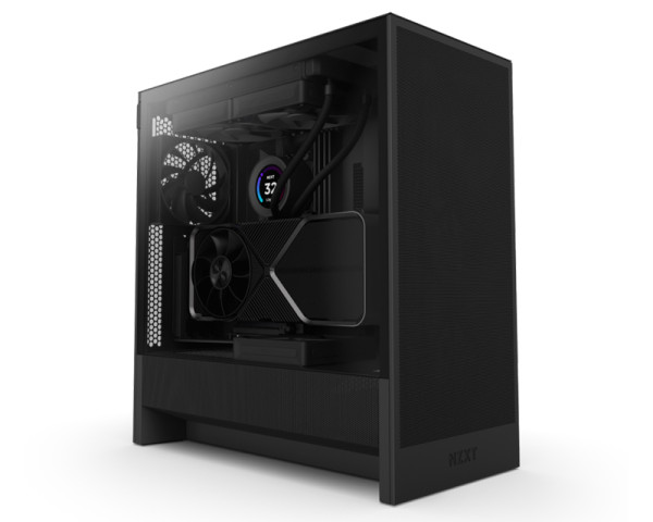 NZXT H5 Flow Gaming kućište crno (CC-H52FB-01) (CAS02577)