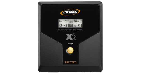 INFOSEC COMMUNICATION X3 EX 1200 LCD USB FRSCHUKO (UPS00822)