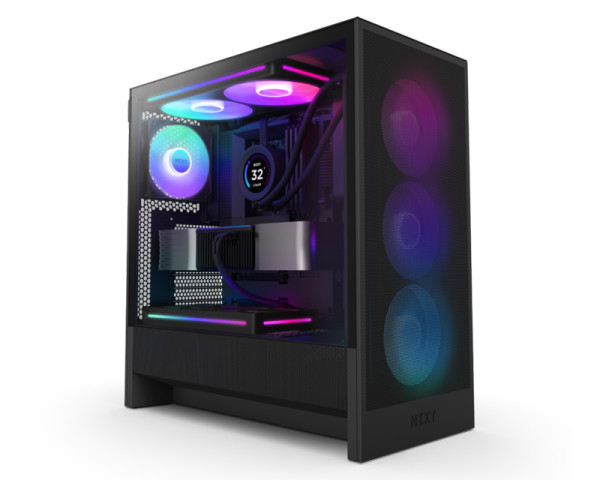 NZXT H5 Flow RGB Gaming kućište crno (CC-H52FB-R1) (CAS02579)