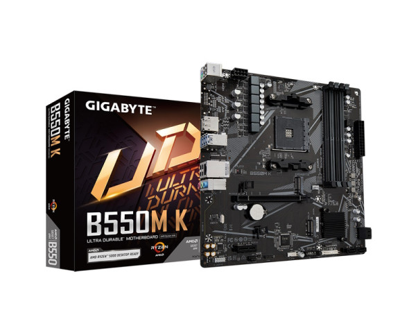 GIGABYTE B550M K rev. 1.x matična ploča(PLO03494)