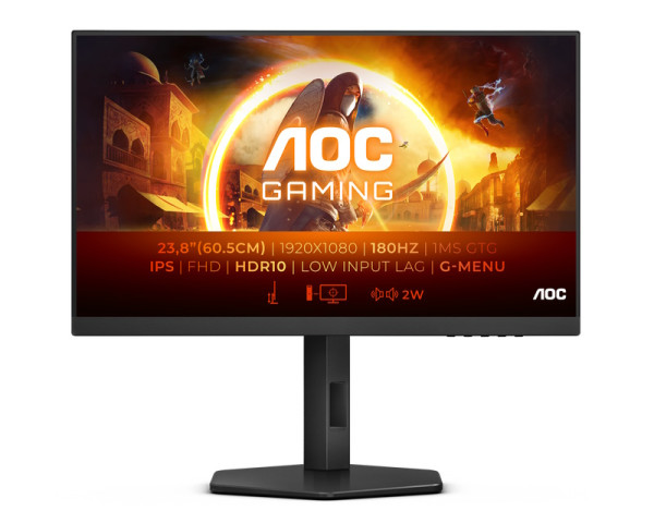 AOC 23.8 inča 24G4X FHD 1920x1080 IPS 180 Hz gaming monitor (MON03011)