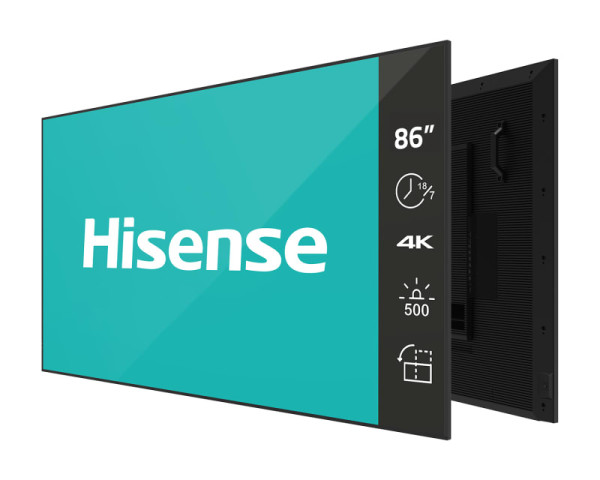 HISENSE 86 inča 86GM50D 4K UHD 500 nita Digital Signage Display - 187 Operation (DSS00258)