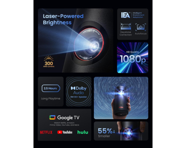 ANKER Nebula Capsule 3 Full HD Android TV projektor (BIM00905)