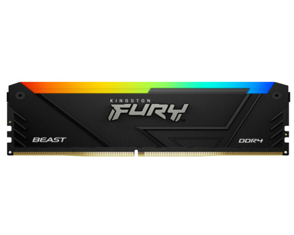KINGSTON DIMM DDR4 16GB 3200MTs KF432C16BB2A16 Fury Beast RGB (MEM02659)