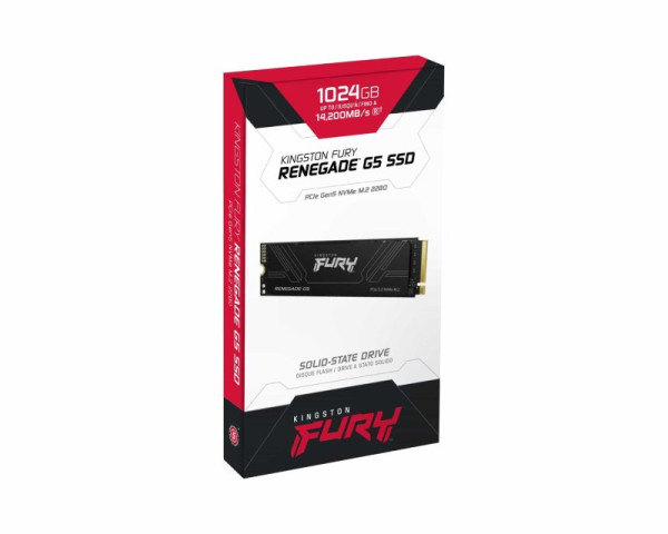 KINGSTON 1TB M.2 NVMe SFYR2S1T0 SSD FURY Renegade G5 SSD (HDD04275)
