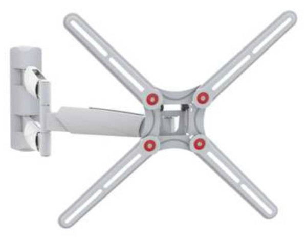 BARKAN BM343XLW LCD TV zglobni zidni nosač do 65 inča beli za ravne i zakrivljene televizore (TVZ02467)