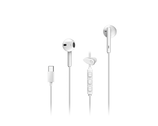 GENIUS HS-M366, USB C, slušalice sa mikrofonom bele (ZVU03487)