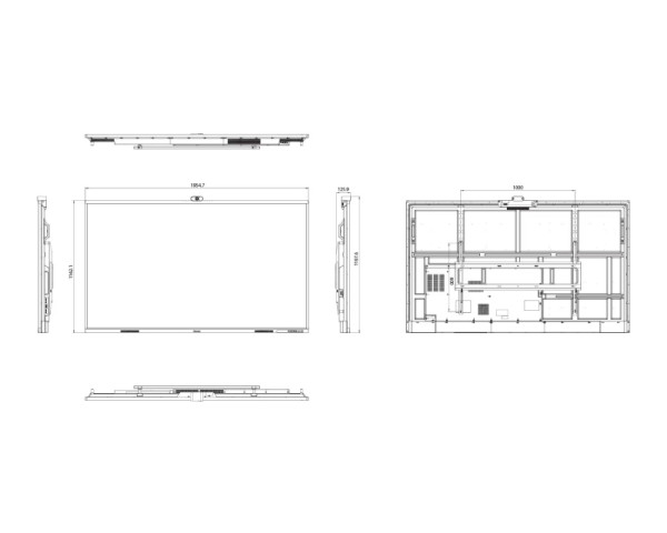HISENSE 86 inča 86WM6FE 4K UHD LED 400 nita Interactive Display sa kamerom (DSS00291)