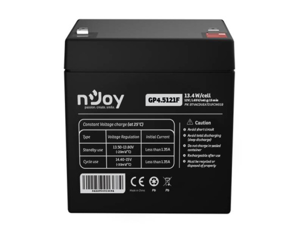 NJOY GP4.5121F baterija za UPS 12V 4.5Ah (BTVACDUEATD1FCW01B) (UPS00757)