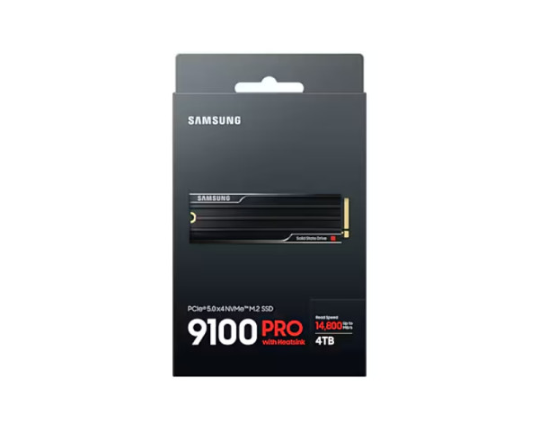 SAMSUNG 4TB M.2 NVMe MZ-VAP4T0CW 9100 Pro Heatsink Series (HDD04281)
