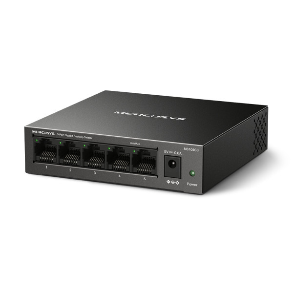MERCUSYS MS105GS(UN) 5-Port Gigabit Desktop Switch (LAN04850)