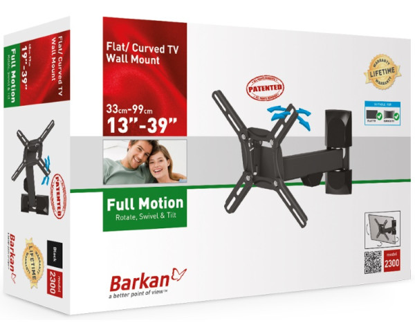 BARKAN 2300.B LCD TV zglobni zidni nosač do 39 inča (TVZ01351)
