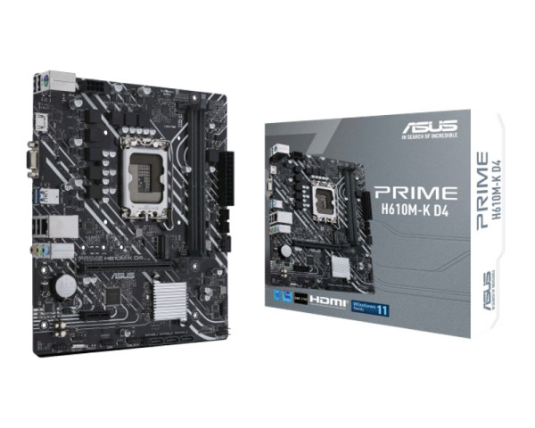 ASUS PRIME H610M-K D4 matična ploča(PLO03292)