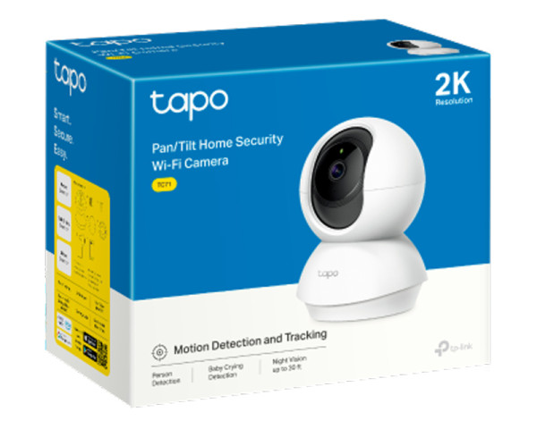 TP-LINK_ TC71 4MP PanTilt Home Security WiFi Camera (SCA01087)