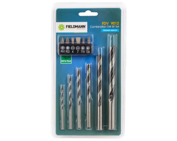 FIELDMANN FDV 9012 Set burgija i bitova (12 delova) (ALA00468)