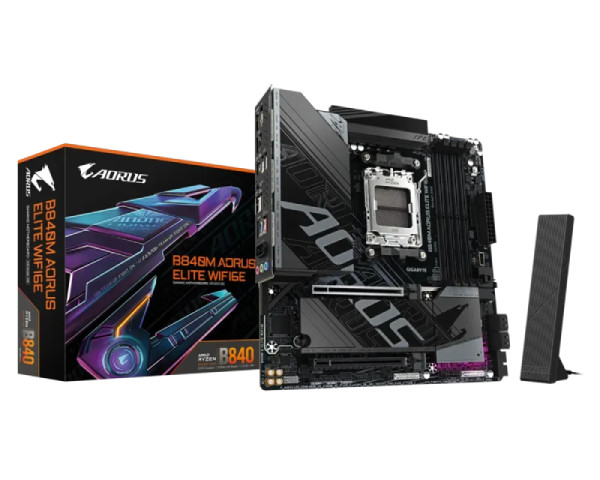 GIGABYTE B840M A ELITE WIFI6E rev. 1.0 matična ploča(PLO03804)