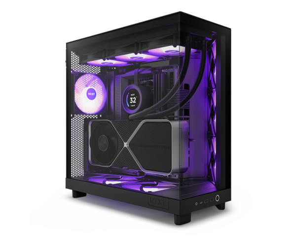 NZXT H6 Flow RGB kućište crno (CC-H61FB-R1) (CAS02314)