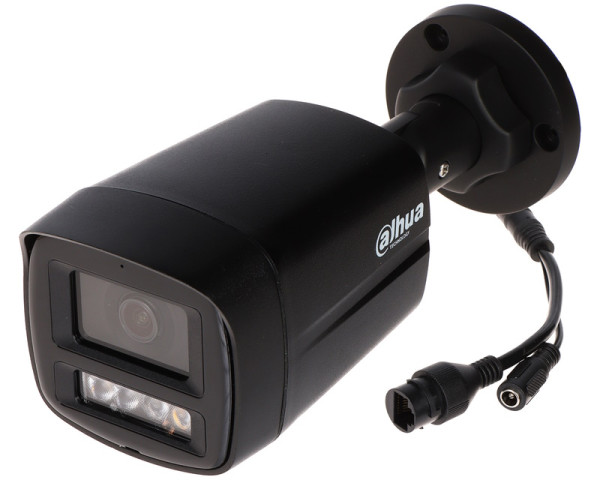 DAHUA IIPC-HFW1439TL1-A-IL-0280B-BLACK 4MP Entry Smart Dual Light Fixed-focal Bullet Network kamera (SCA00733)