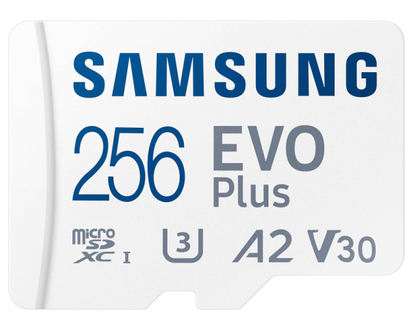 SAMSUNG Memorijska kartica EVO PLUS MicroSD 256GB class 10 + Adapter MB-MC256SA (KAR00697)