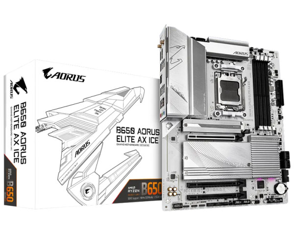GIGABYTE B650 AORUS ELITE AX ICE rev. 1.x matična ploča(PLO03569)
